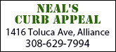 Neal's Curb Appeal Sponsorship Banner